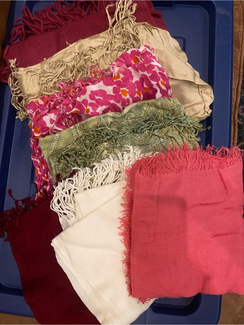 Women Scarves group if 7 assortment